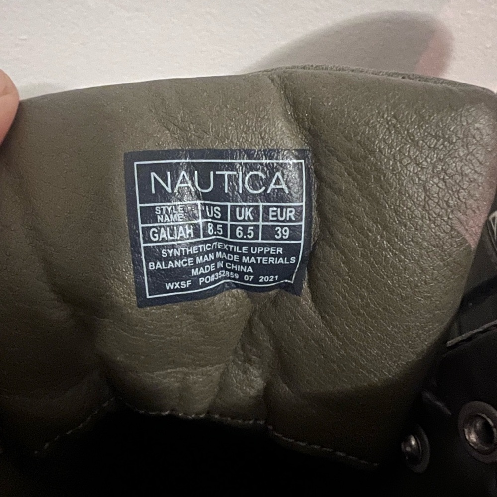 Nautica Women's Galiah Narrow Calf Combat Boot - Picture 5 of 5